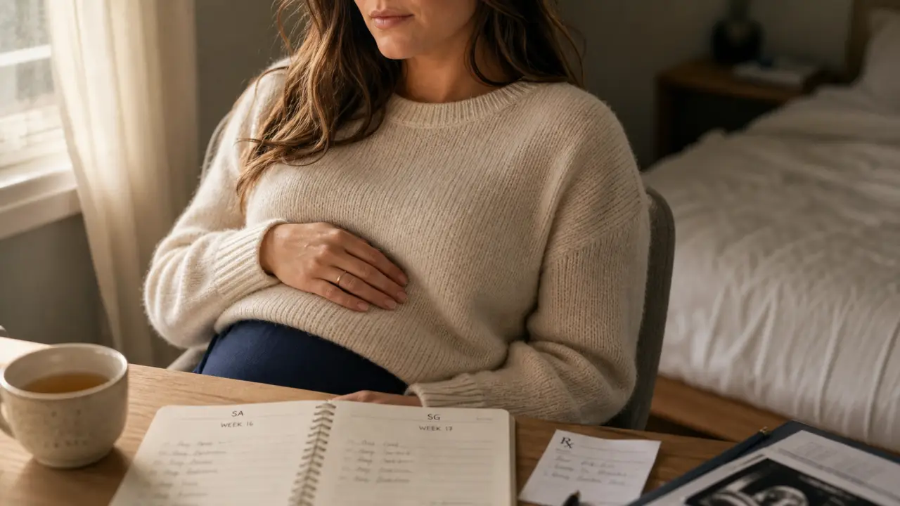 4eme mois grossesse, 13 à 16 SA : carnet et symptômes