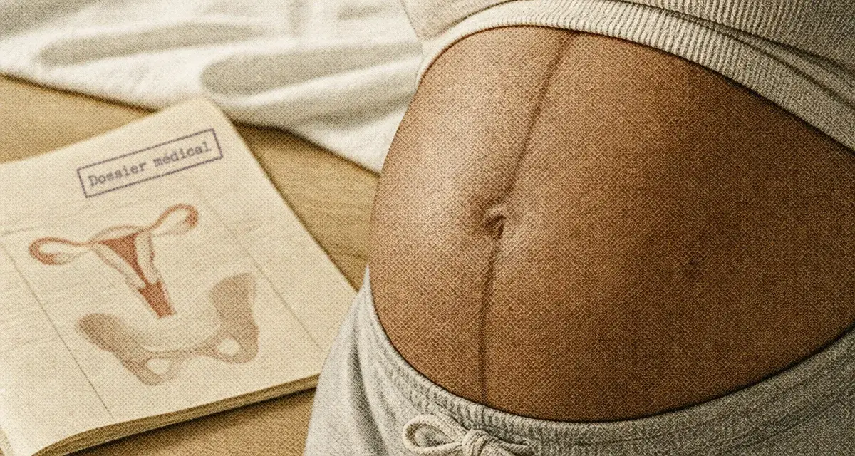 Linea nigra : trait de grossesse sur le ventre, fille ou garçon