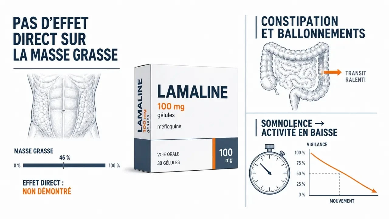 Lamaline fait il grossir : schéma des effets directs et indirects sur le poids
