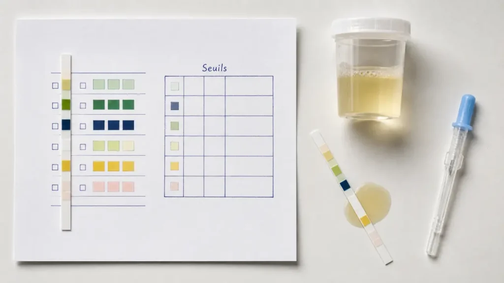 Glycosurie grossesse : test urinaire et seuils à surveiller