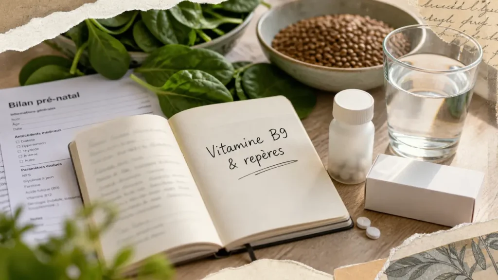Grossesse et vitamines : la B9 avant conception, la vitamine D à doser avec prudence