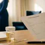 Seuil d’alerte : protéine dans les urines grossesse (protéinurie 0,30 g/L) sur bandelette