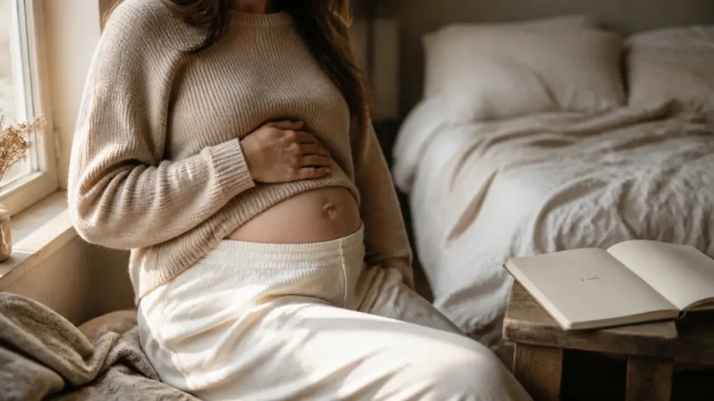 Ventre d’une femme enceinte de 2 mois : souvent discret, parfois gonflé, quand s’inquiéter ?