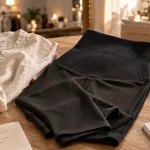Legging grossesse : vue en studio, confort et maintien
