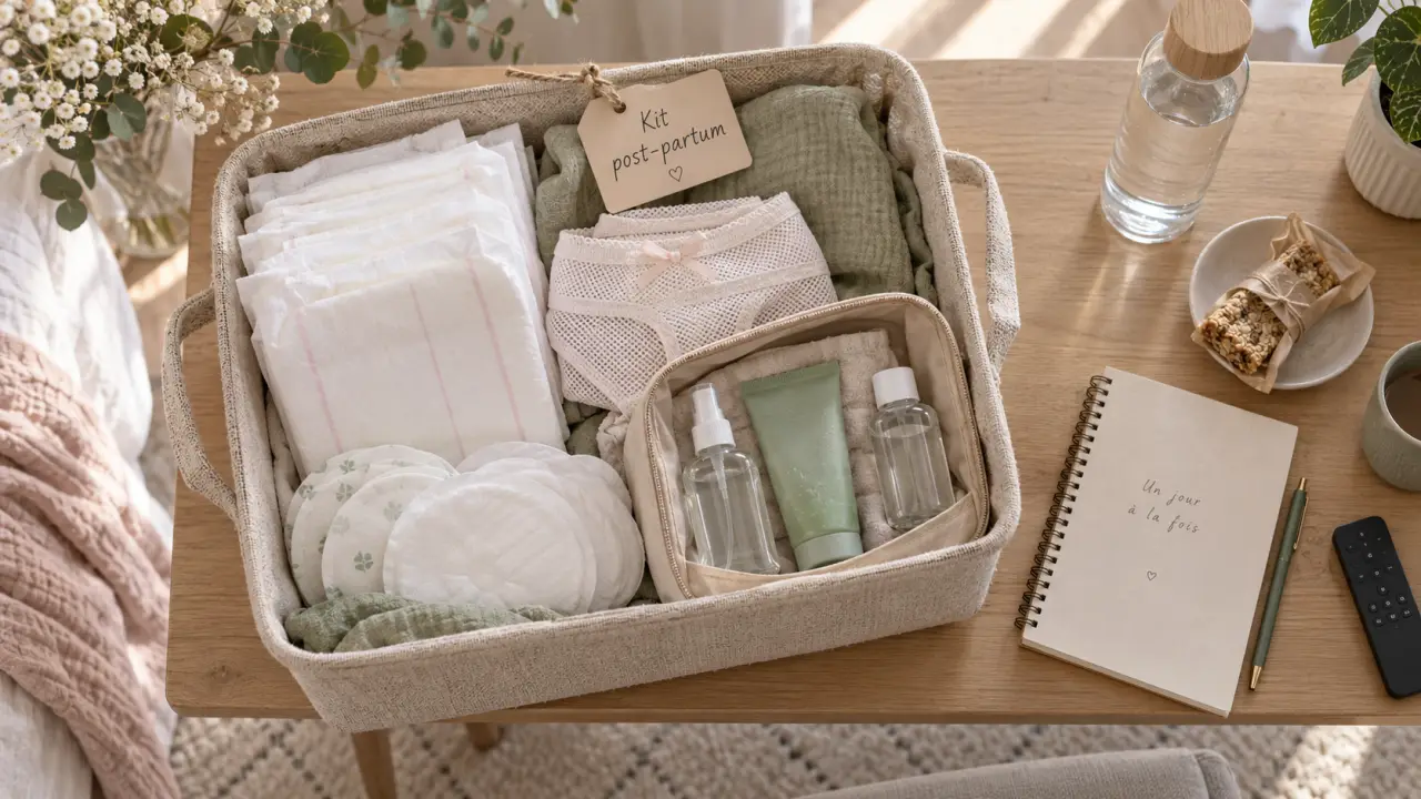 Kit post partum : essentiels pour l’accouchement et l’allaitement