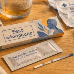 Test ménopause : autotest sur table